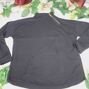 Michael Kors Turtleneck Zip Sweatshirt